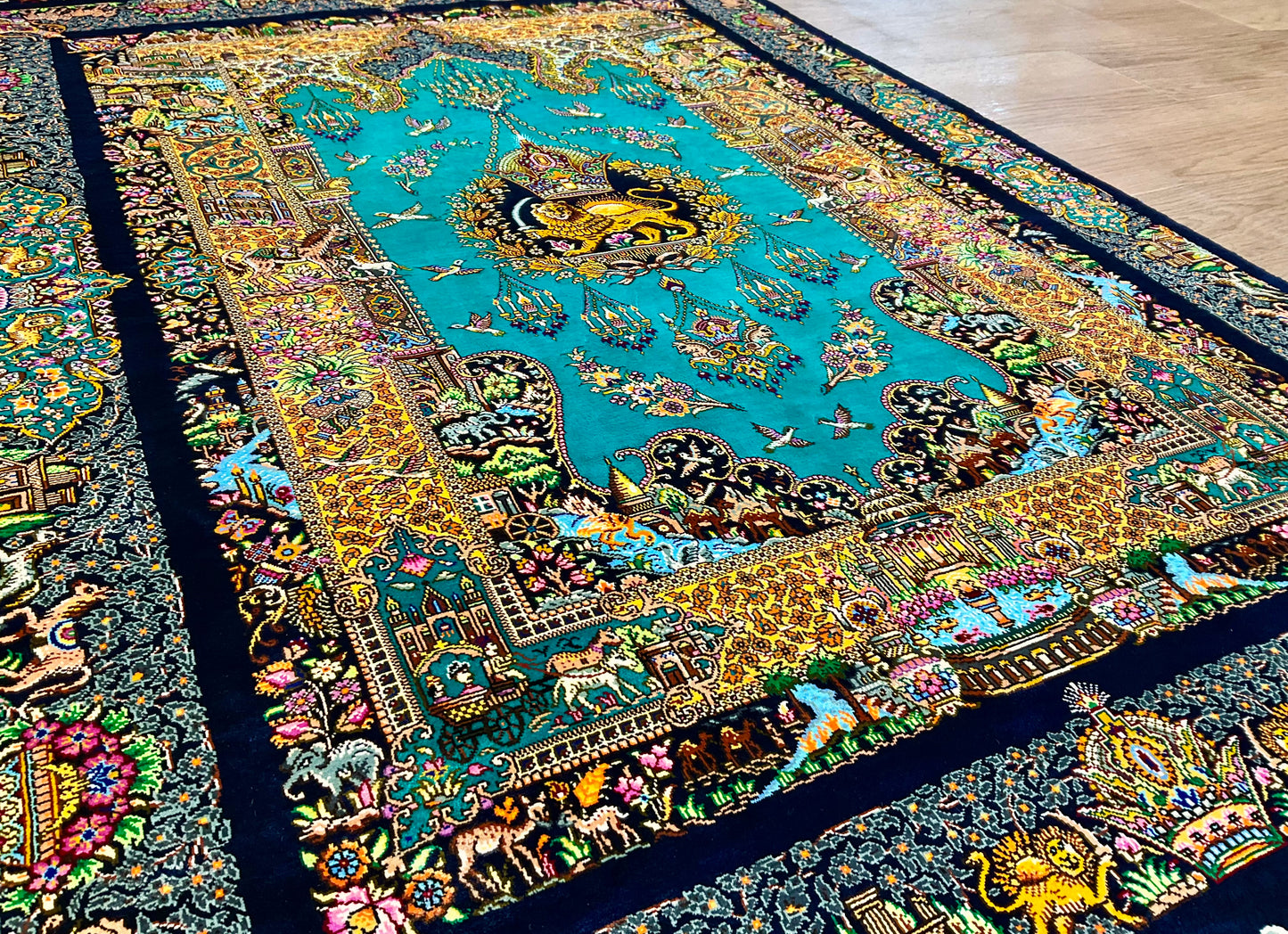 クム モハンマディ工房 132cm x 83cm PS12742