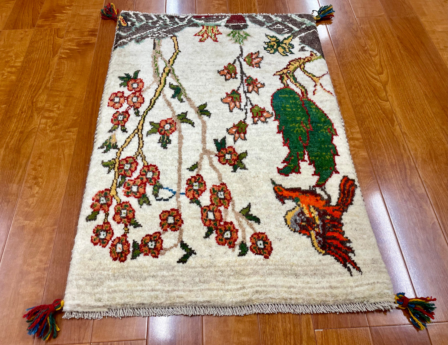 【オンライン限定】ギャッベ 90cm x 63cm RJ13598