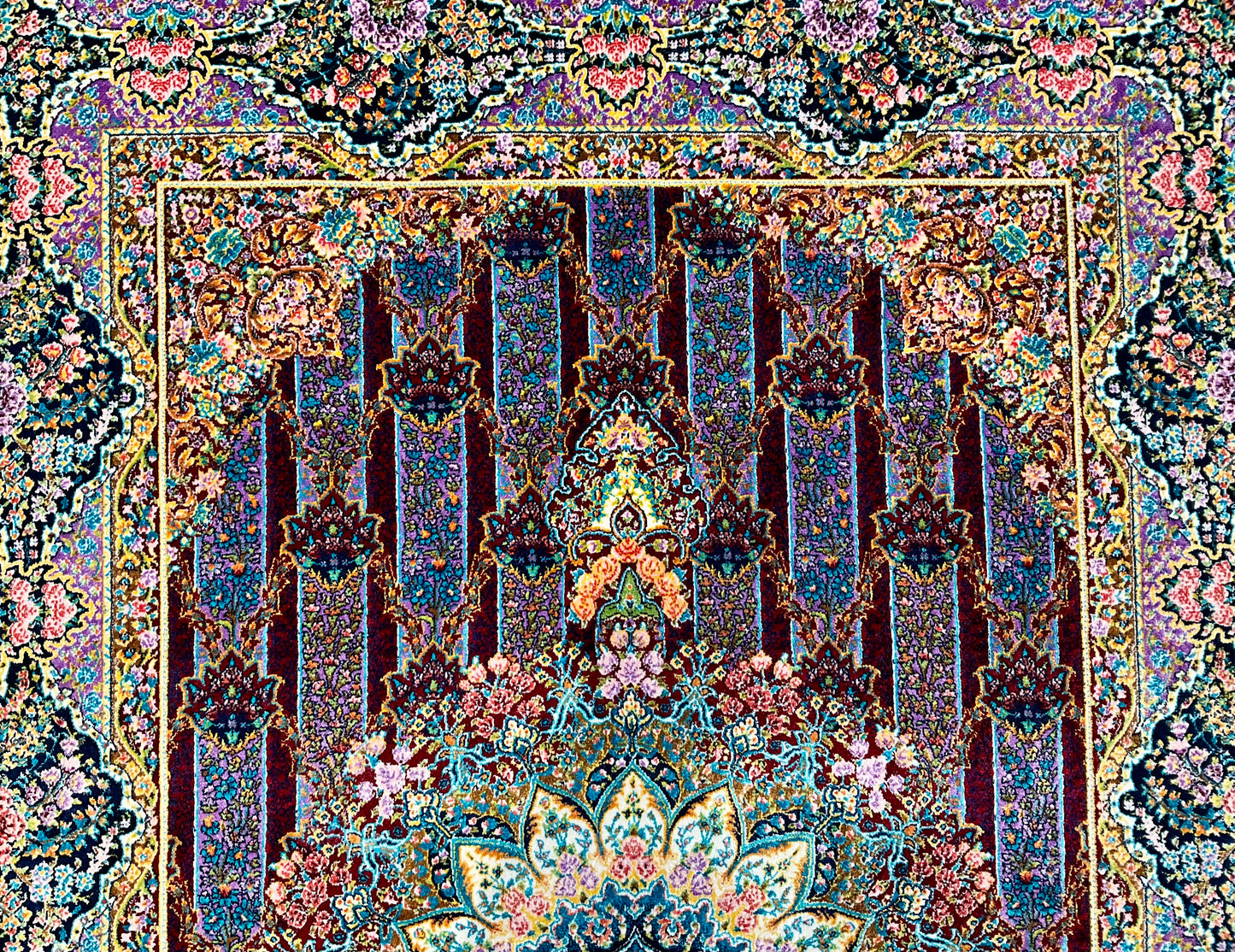 ペルシャンシルク 120cm x 80cm PS11811