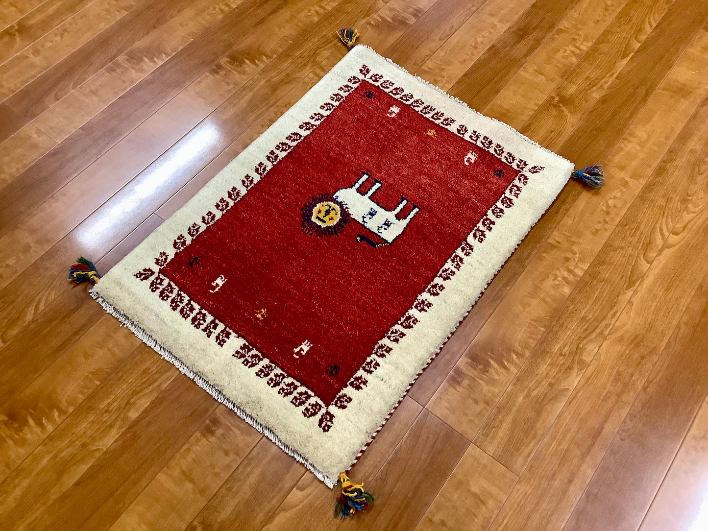 【オンライン限定】ギャッベ 90cm x 62cm RJ12371