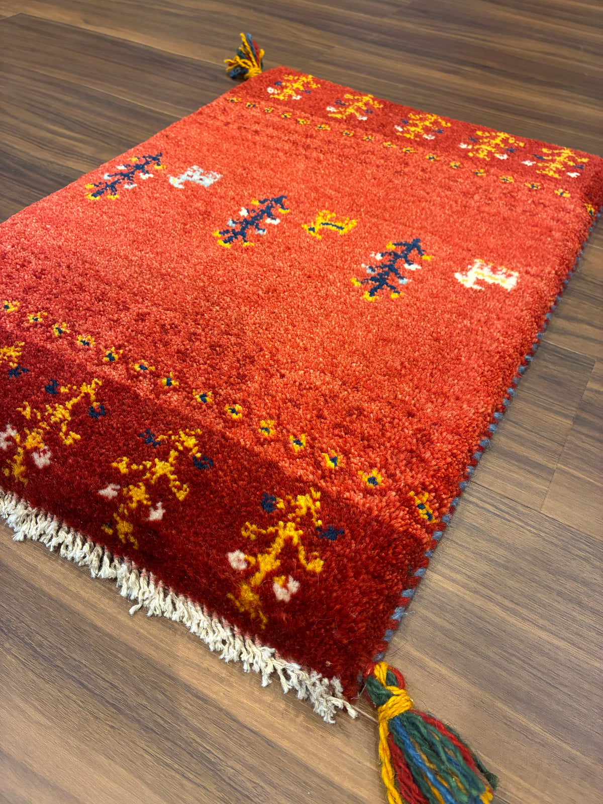 【千葉店】ギャッベ 59cm x 42cm NN19024