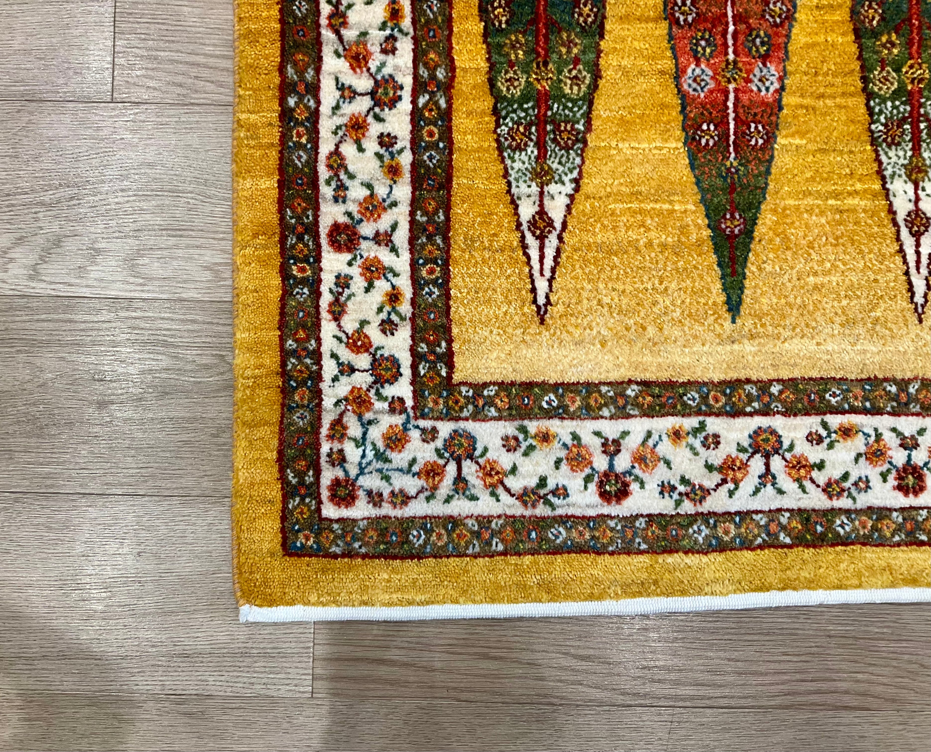 カシュクリギャッベ 202cm x 150cm RJ16043 – ペルシャ絨毯専門店