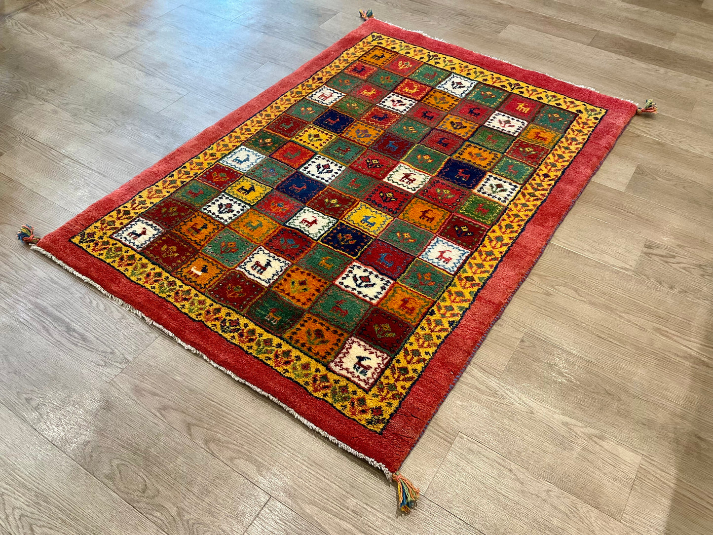 ギャッベ 152cm x 106cm RJ7092