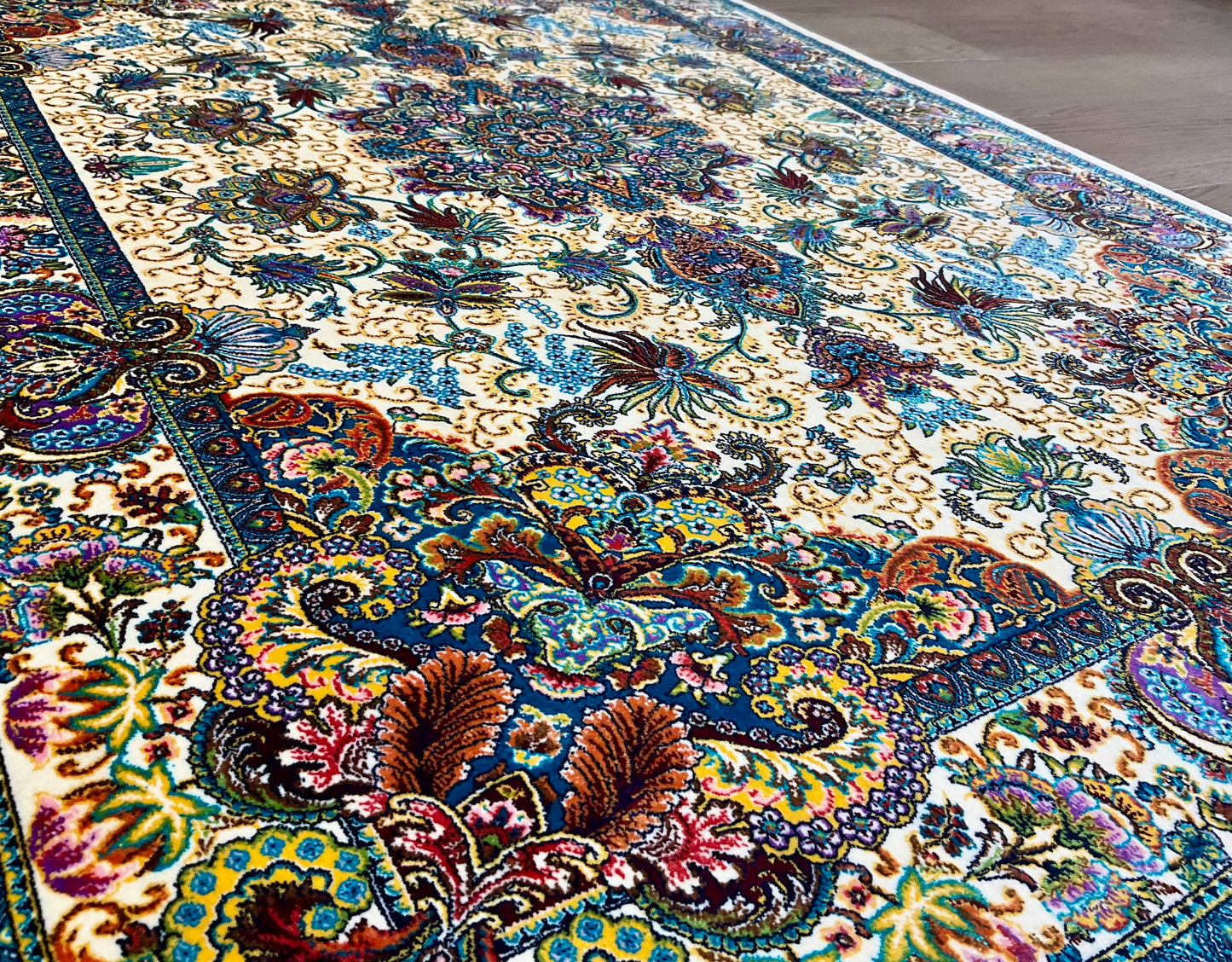 ペルシャンシルク 120cm x 80cm PS10855