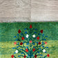 【福岡店】ギャッベ 42cm x 39cm Z3034