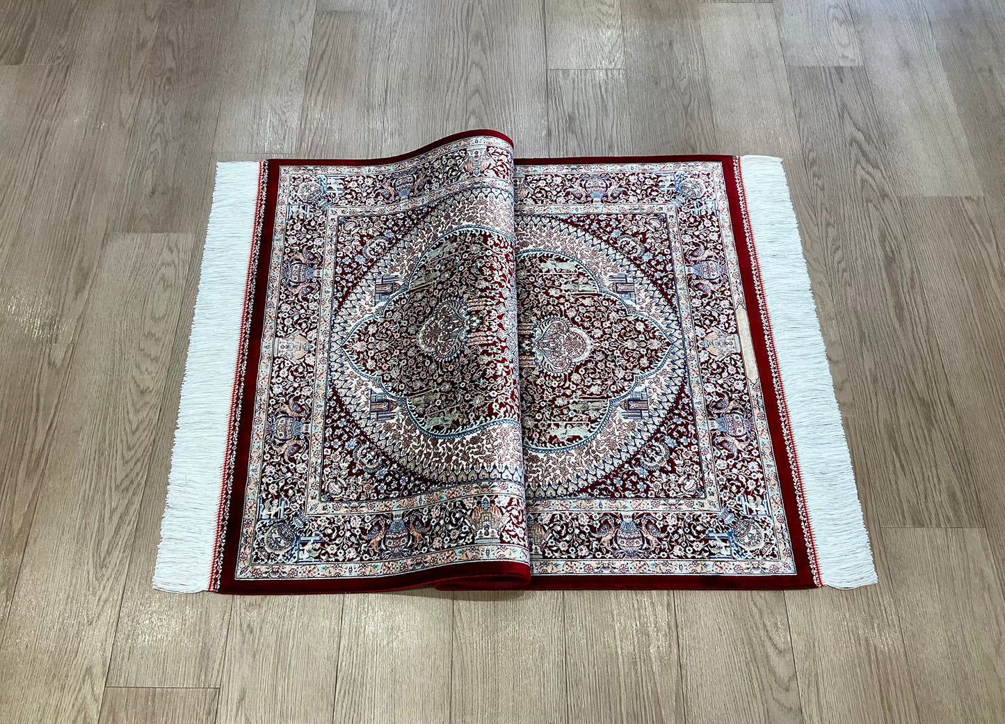 ペルシャンシルク 120cm x 80cm PS9452