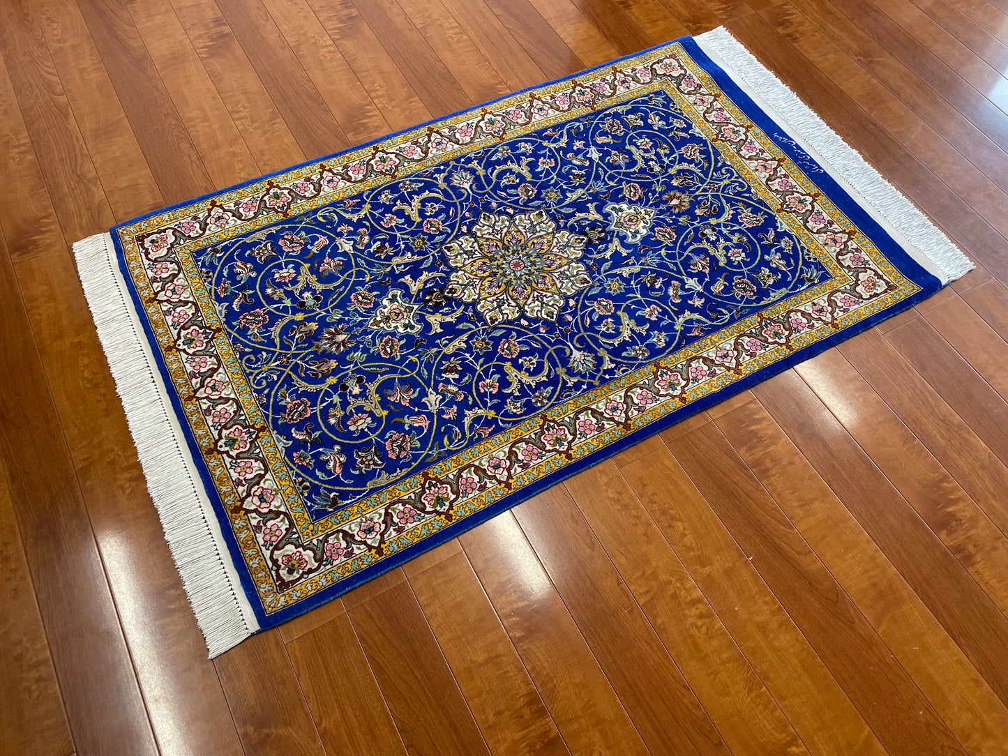 【オンライン限定】イスファハン シャッシャハーニ工房 143cm x 90cm A22610