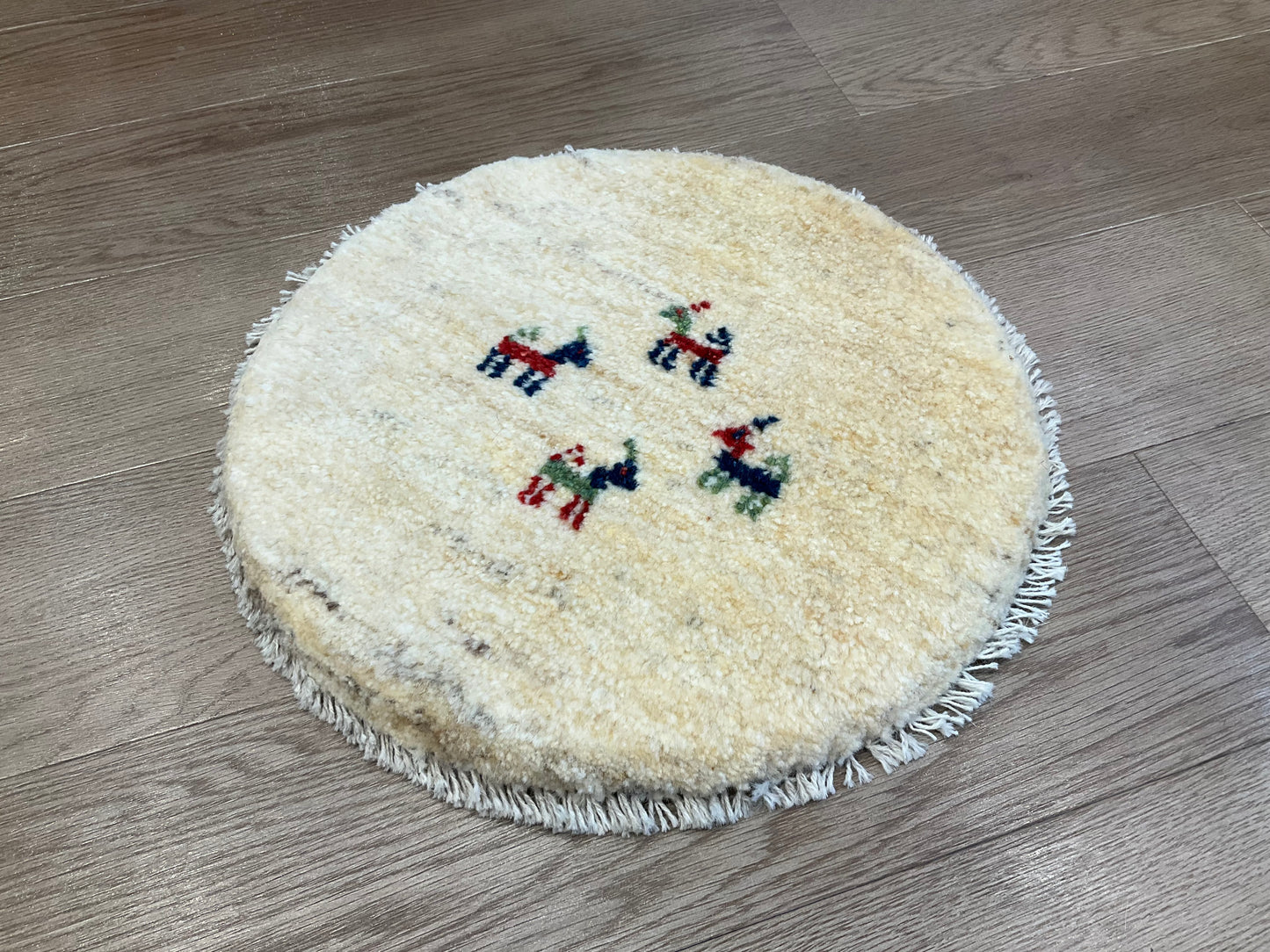 ギャッベ 42cm x 42cm T132