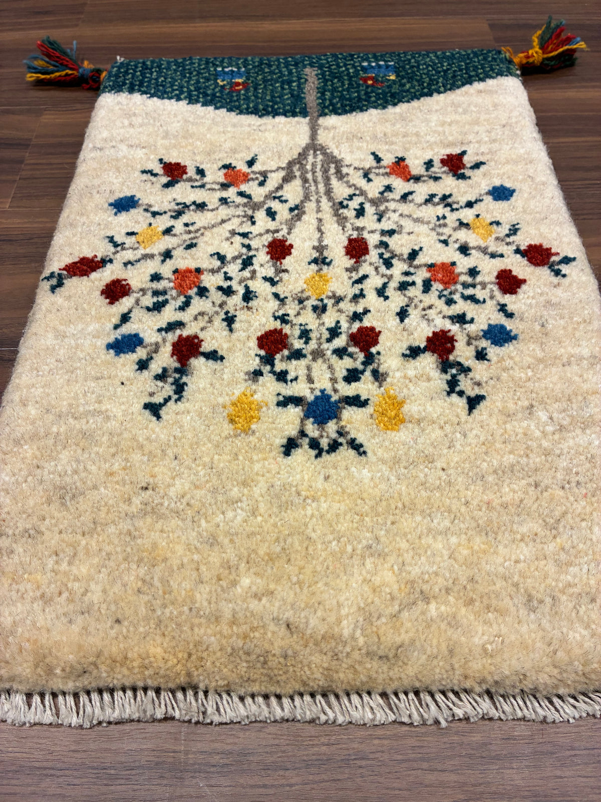 【千葉店】ギャッベ 58cm x 41cm NN19689