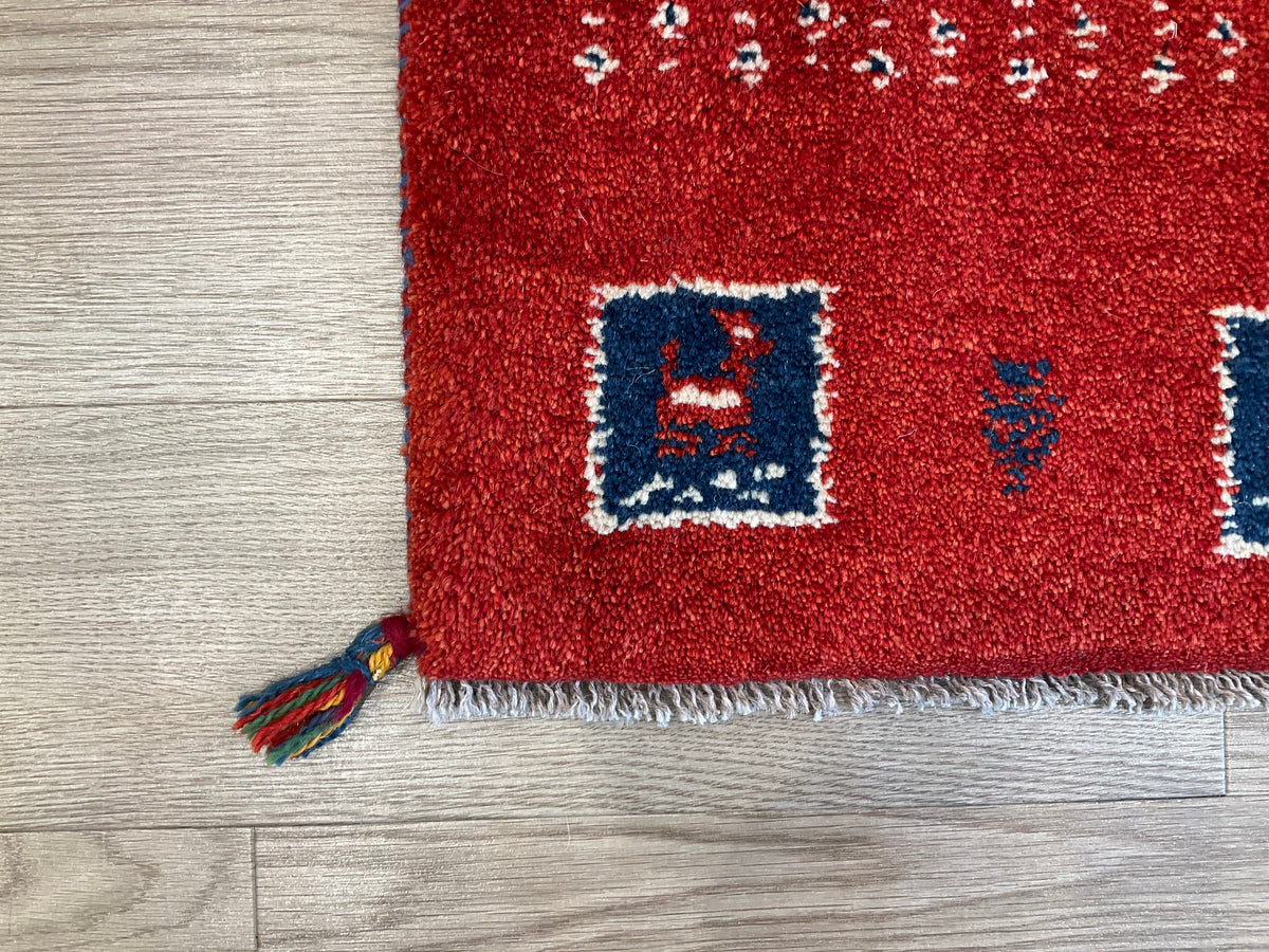 【福岡店】ギャッベ  117cm x 42cm RJ16277