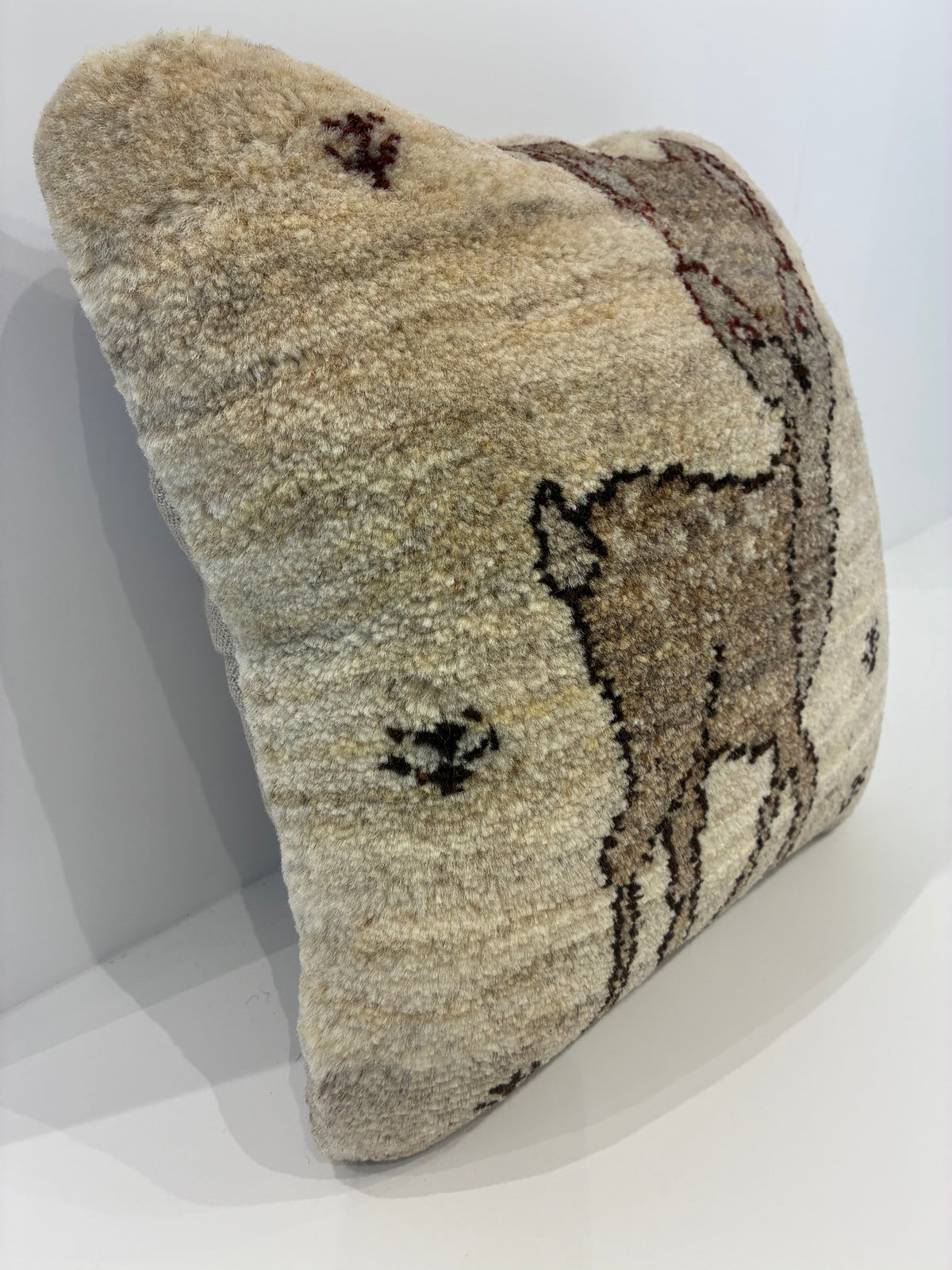 【千葉店】ギャッベクッション 47cm x 51cm Z2880