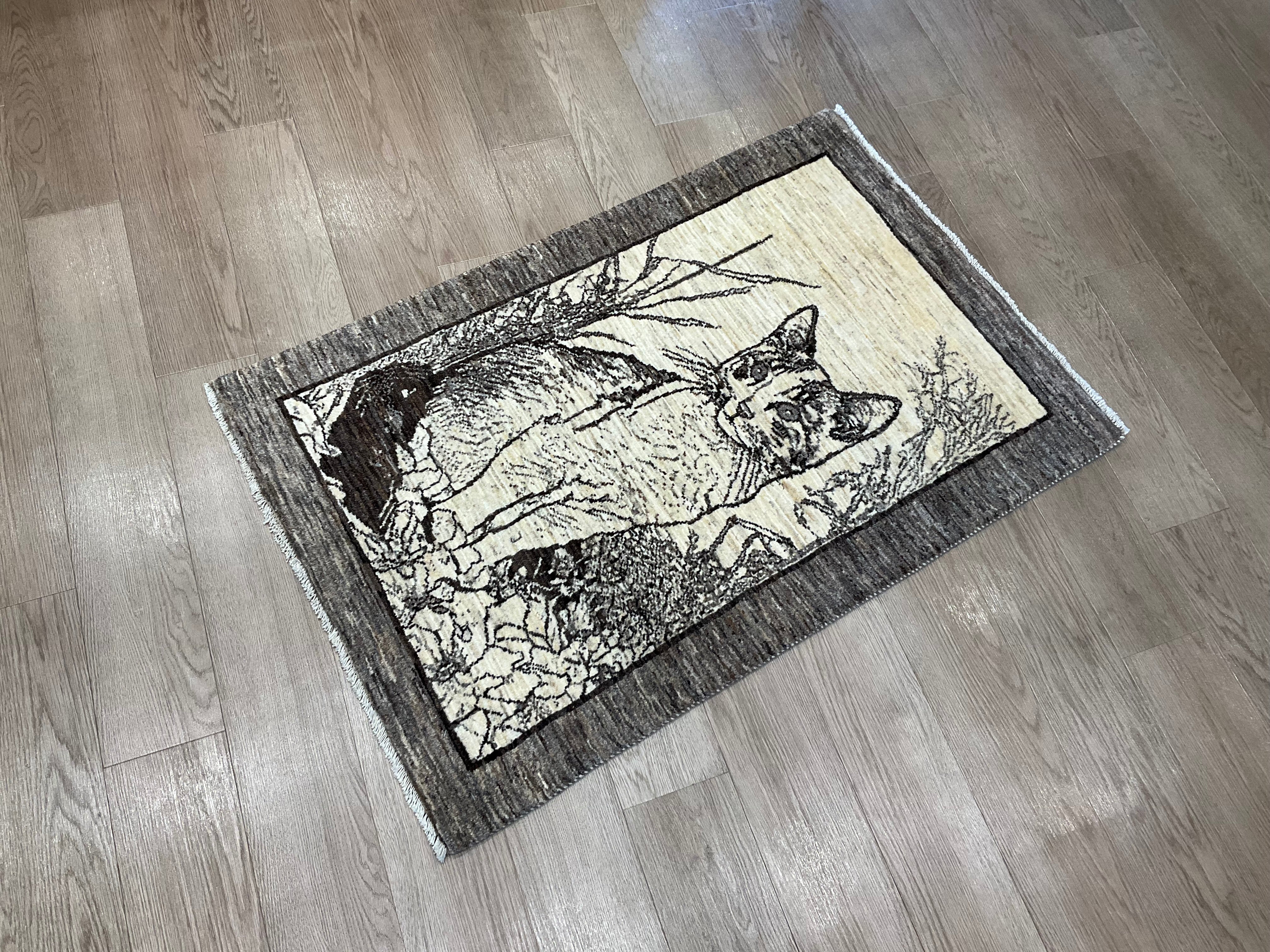 カシュクリギャッベ 116cm x 81cm RJ16636 – ペルシャ絨毯専門店