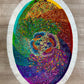 クム バハラミ工房 117cm x 82cm(楕円形) PS9357