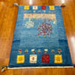 【オンライン限定】ギャッベ 90cm x 63cm BT9304
