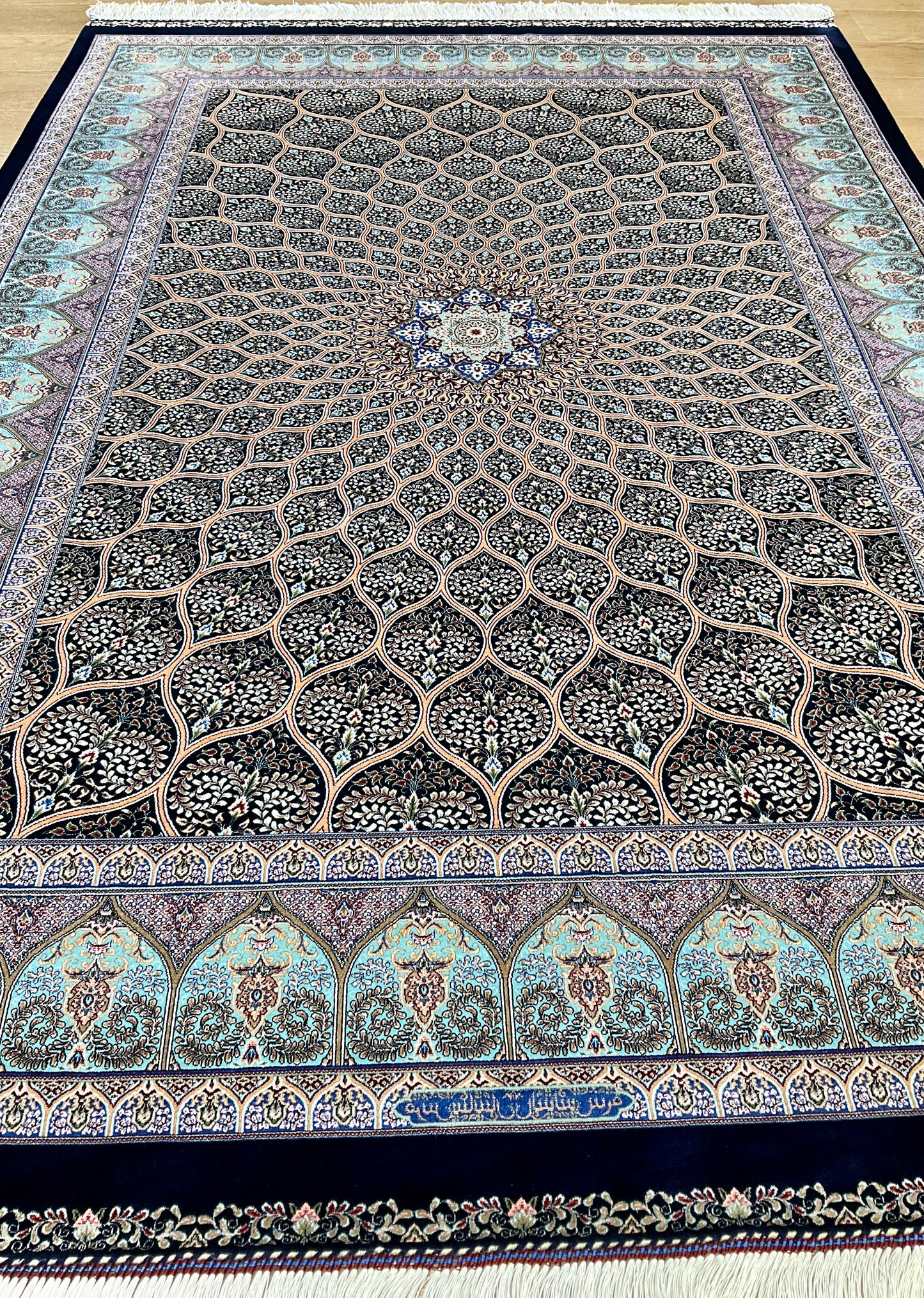 ペルシャンシルク 200cm x 135cm PS4918