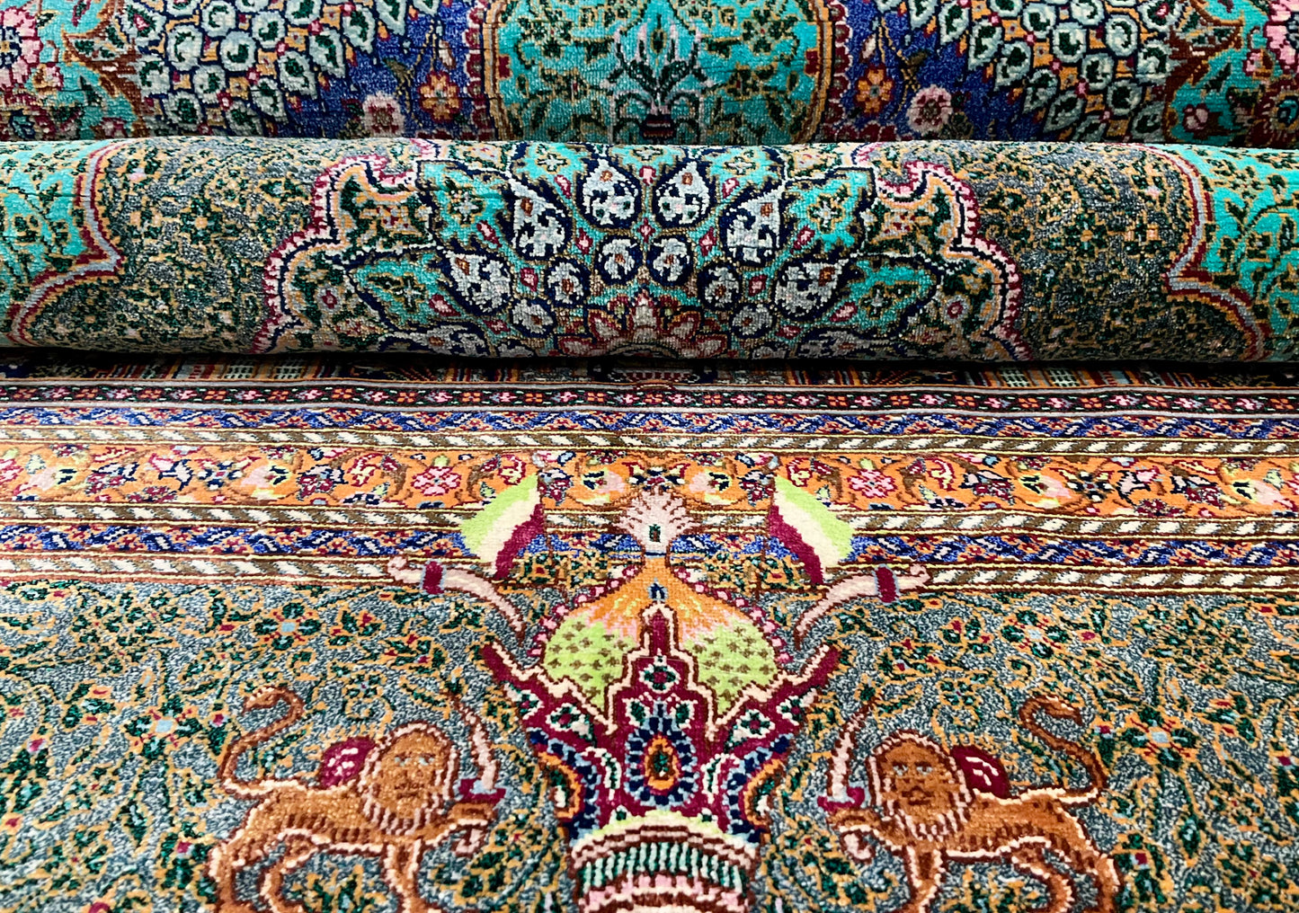 クム ジャムシーディ工房 160cm x 102cm JM248