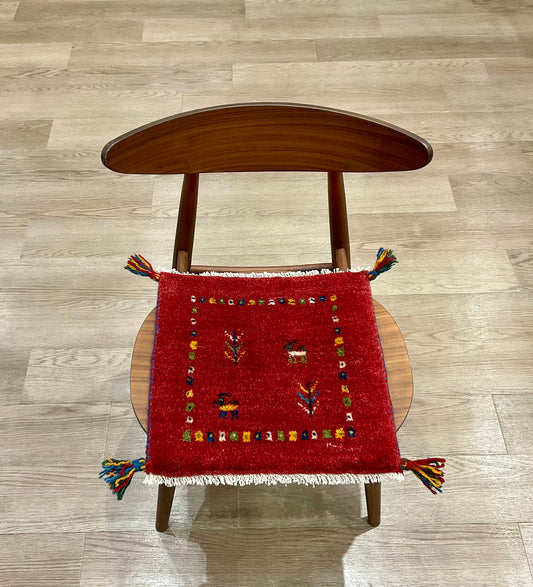 ギャッベ 40cm x 40cm Z469