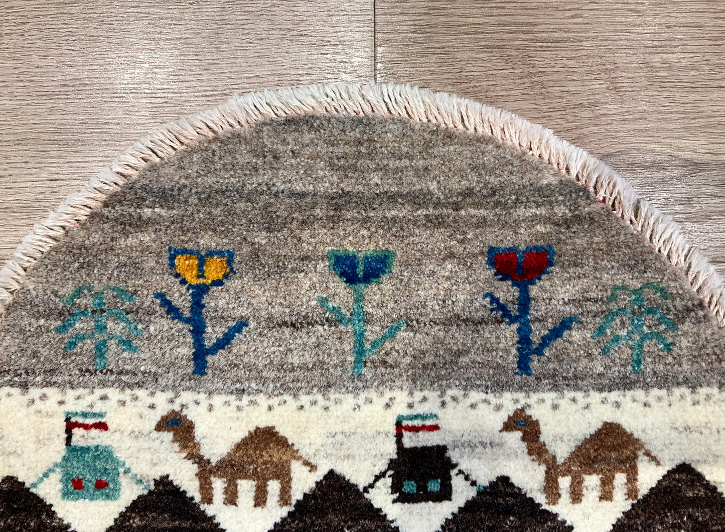 ギャッベ アマレバフト 40cm x 40cm T2183