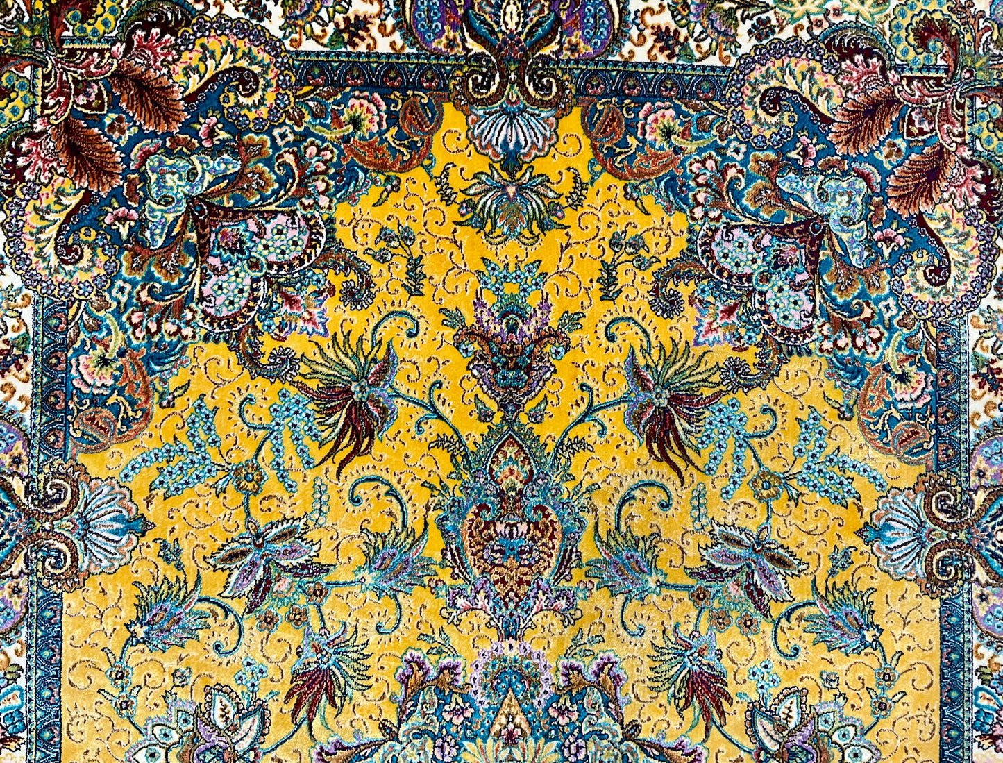 ペルシャンシルク 120cm x 80cm PS10435