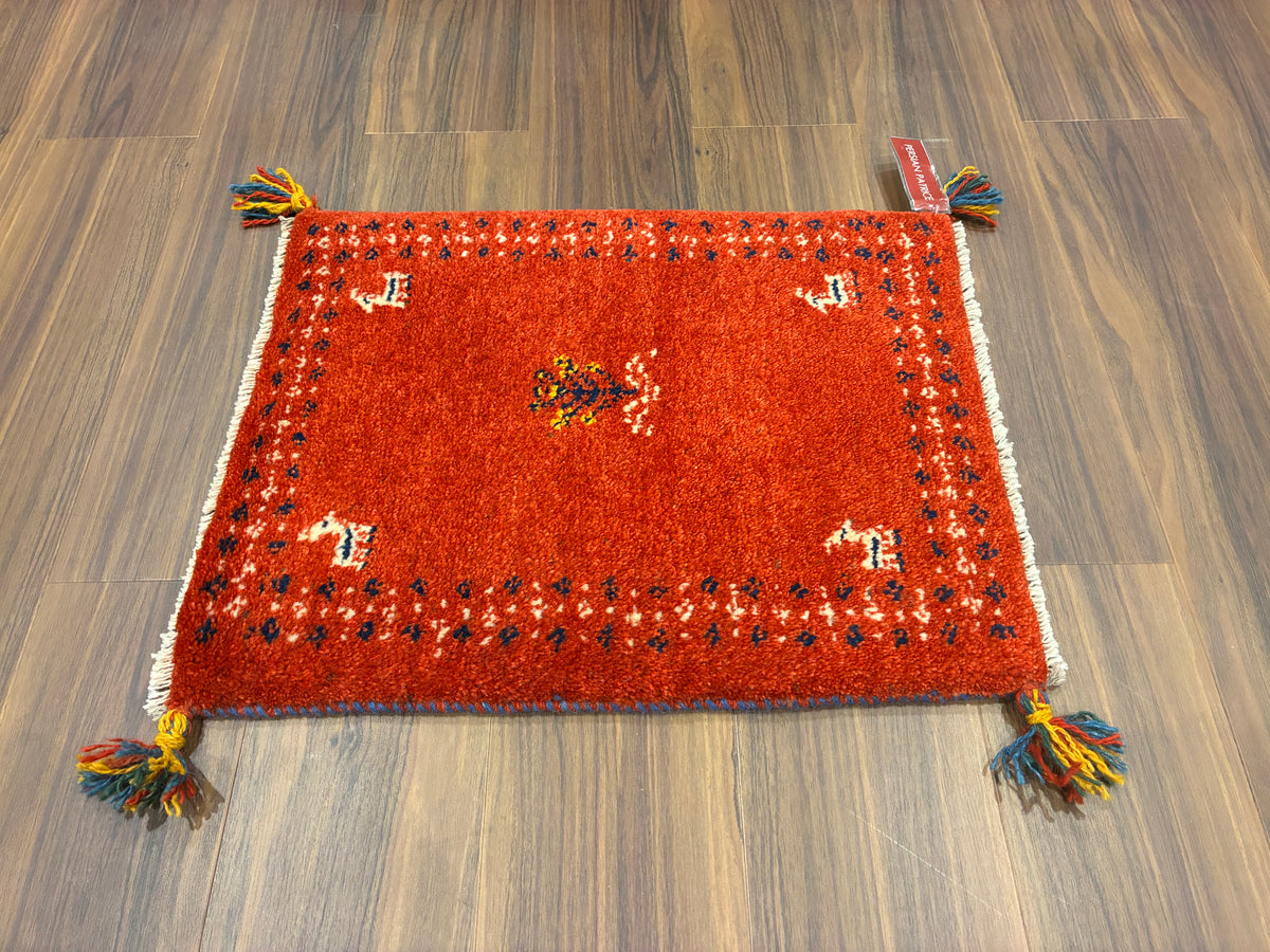 【千葉店】ギャッベ 54cm x 43cm NN19537