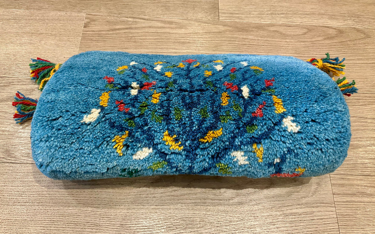 【福岡店】ギャッベ 41cm x 39cm Z3534
