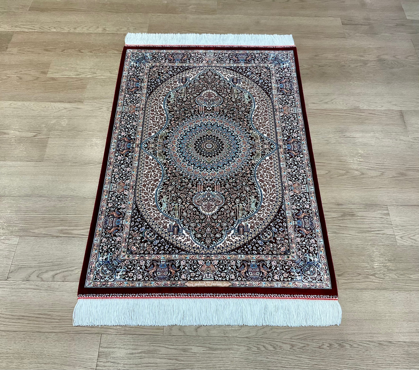 ペルシャンシルク 120cm x 80cm PS9452