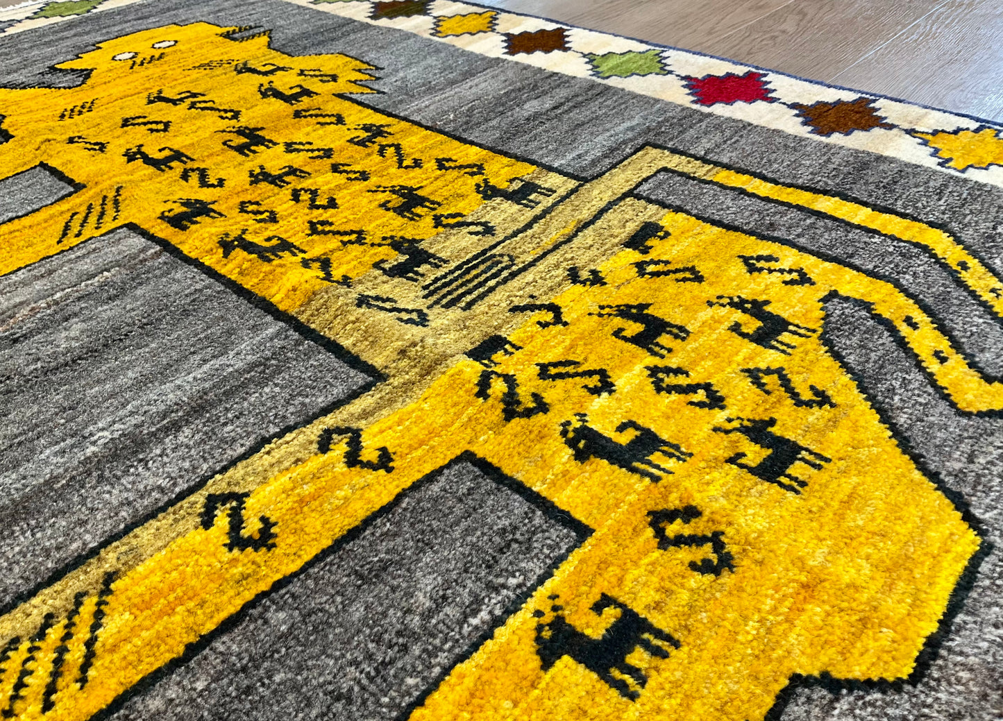 ギャッベ アマレバフト 155cm x 105cm RJ12700