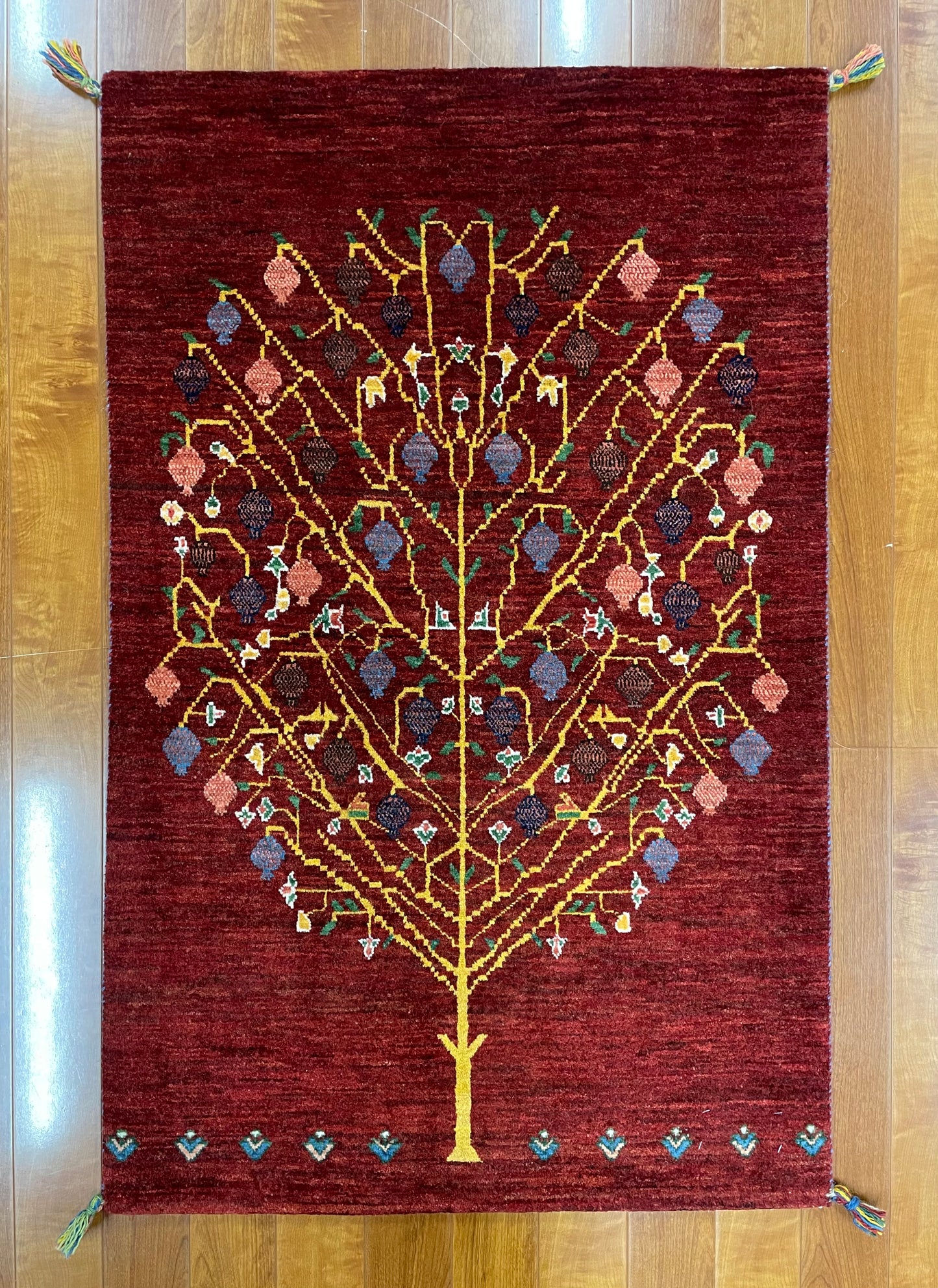 【オンライン限定】カシュクリギャッベ 133cm x 85cm RJ14830