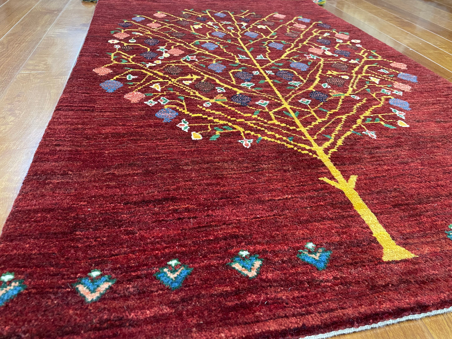 【オンライン限定】カシュクリギャッベ 133cm x 85cm RJ14830