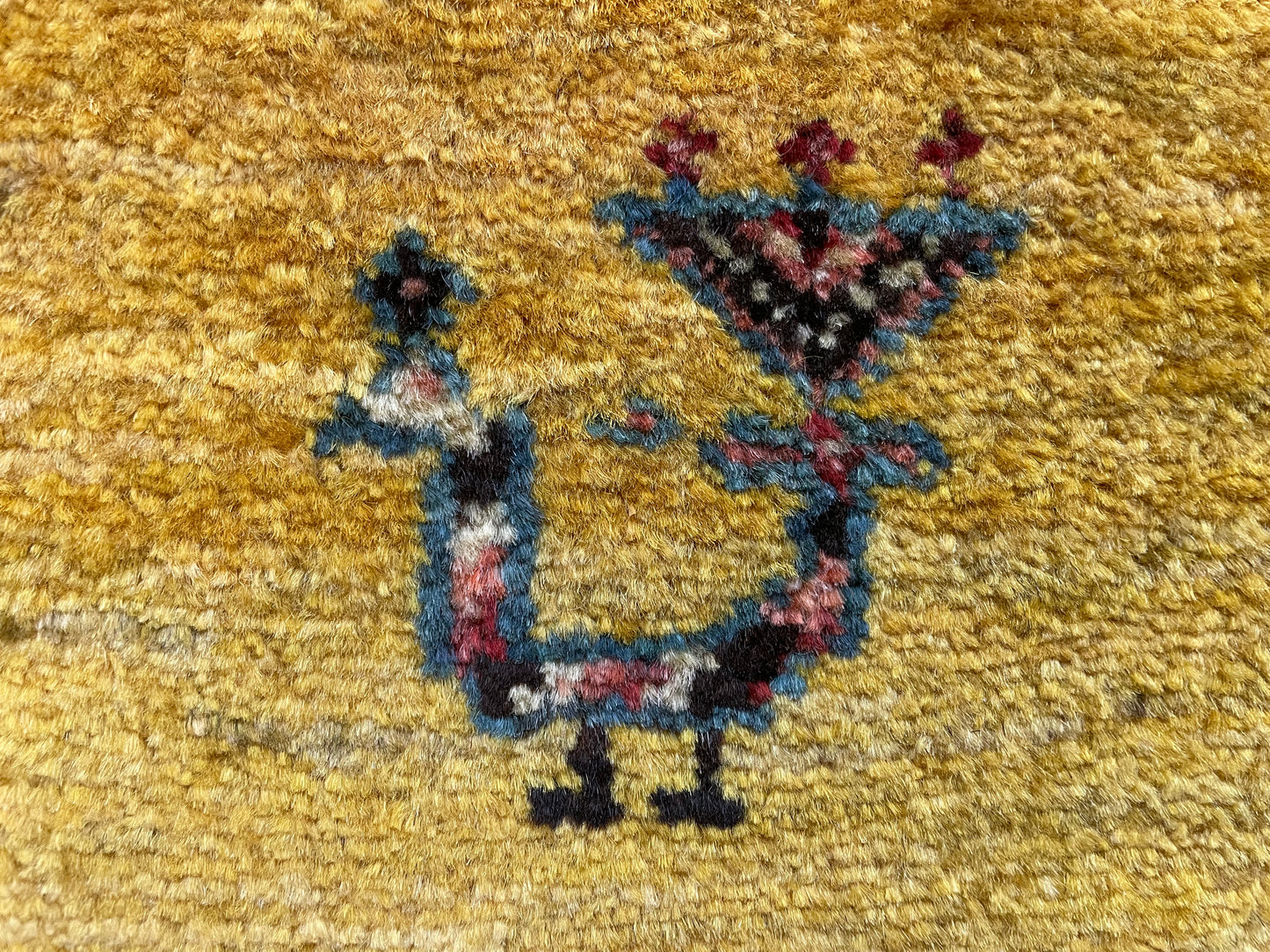 【オンライン限定】カシュクリギャッベ 125cm x 104cm RJ16783