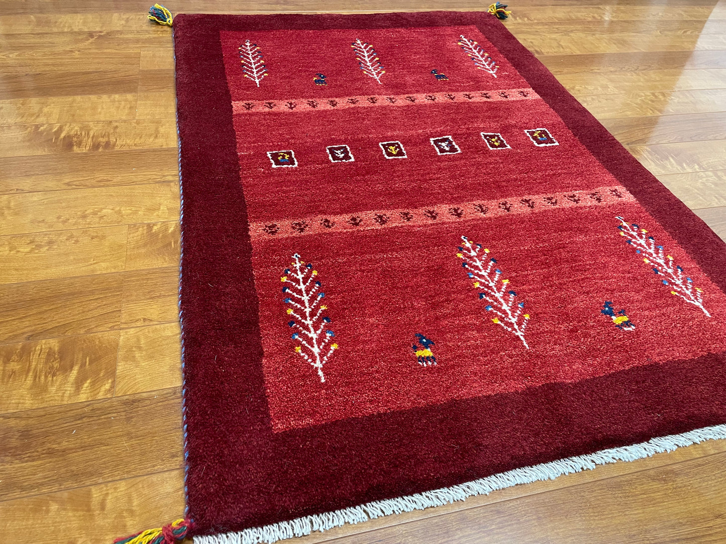 【オンライン限定】ギャッベ 123cm x 85cm RJ12773