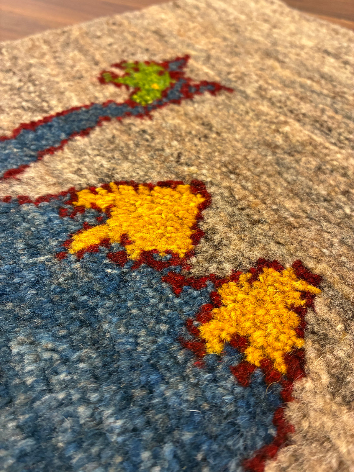 【千葉店】ギャッベ 59cm x 45cm NN20529