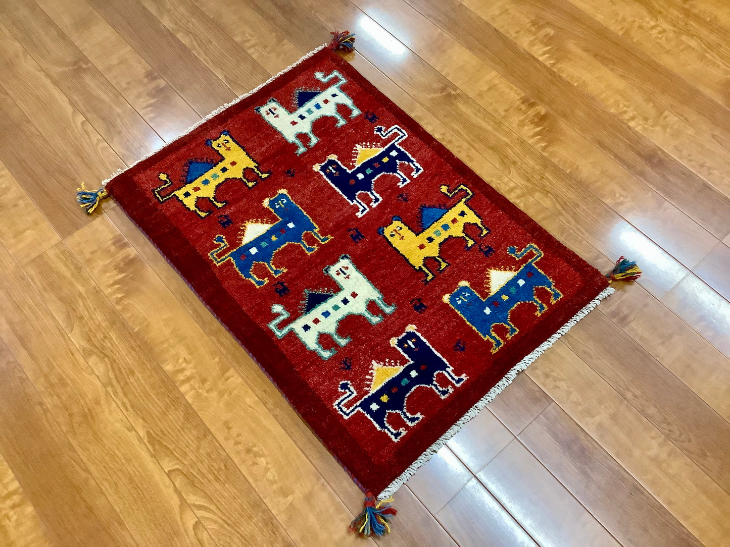 【オンライン限定】ギャッベ 88cm x 62cm RJ12401