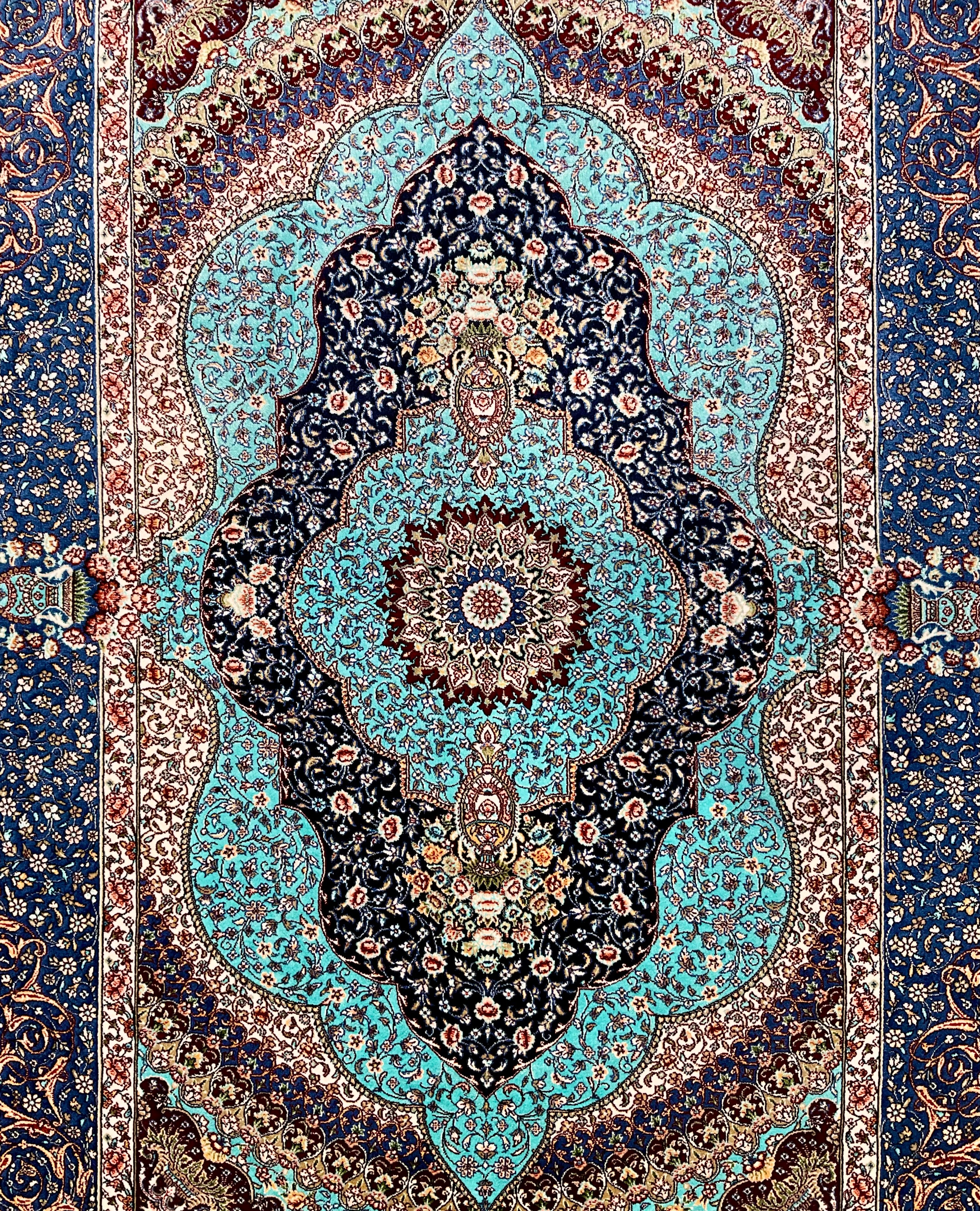ペルシャンシルク 120cm x 80cm PS11812 – ペルシャ絨毯専門店