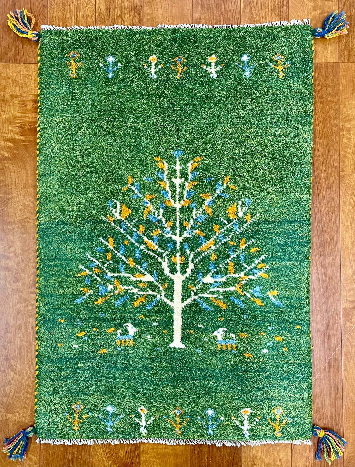 【オンライン限定】ギャッベ 85cm x 56cm RJ5545
