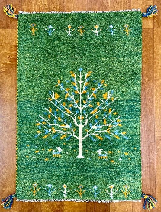 【オンライン限定】ギャッベ 85cm x 56cm RJ5545