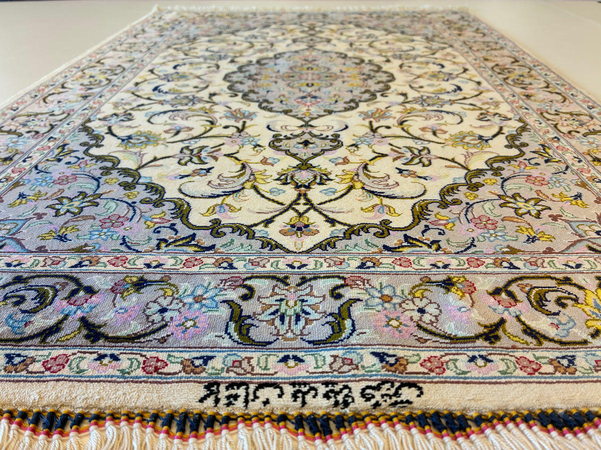 【千葉店】カシャーンシルク パディデ工房 88cm x 60cm PS12774
