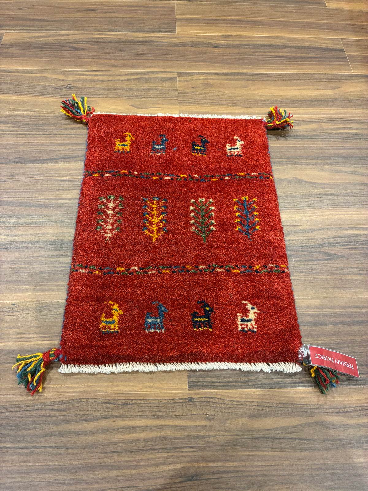 【千葉店】ギャッベ 54cm x 40cm NN20584