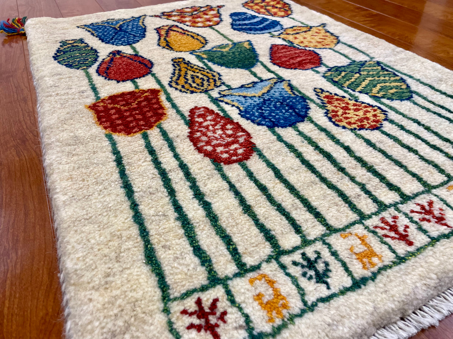 【オンライン限定】ギャッベ 90cm x 63cm RJ13747