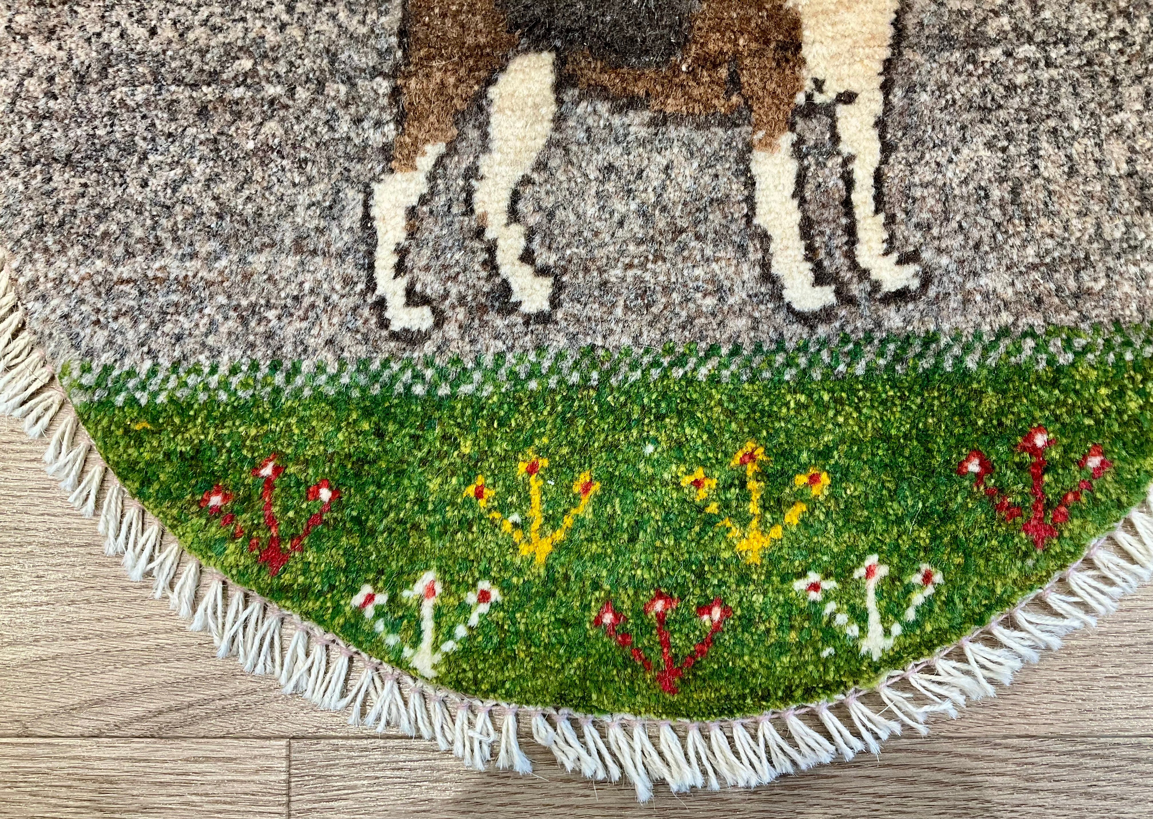 ギャッベ アマレバフト 40cm x 40cm T8729 – ペルシャ絨毯専門店