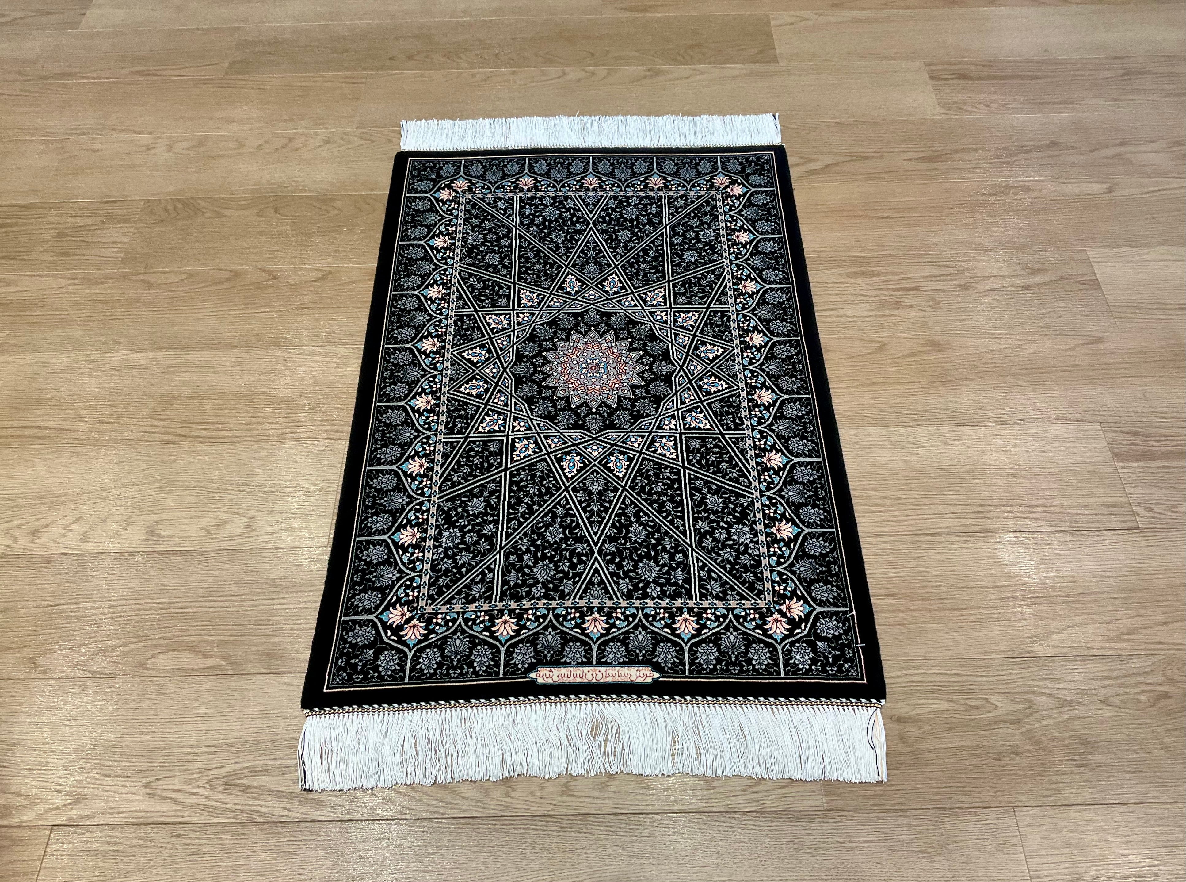 ペルシャンシルク 90cm x 60cm PS10721 – ペルシャ絨毯専門店