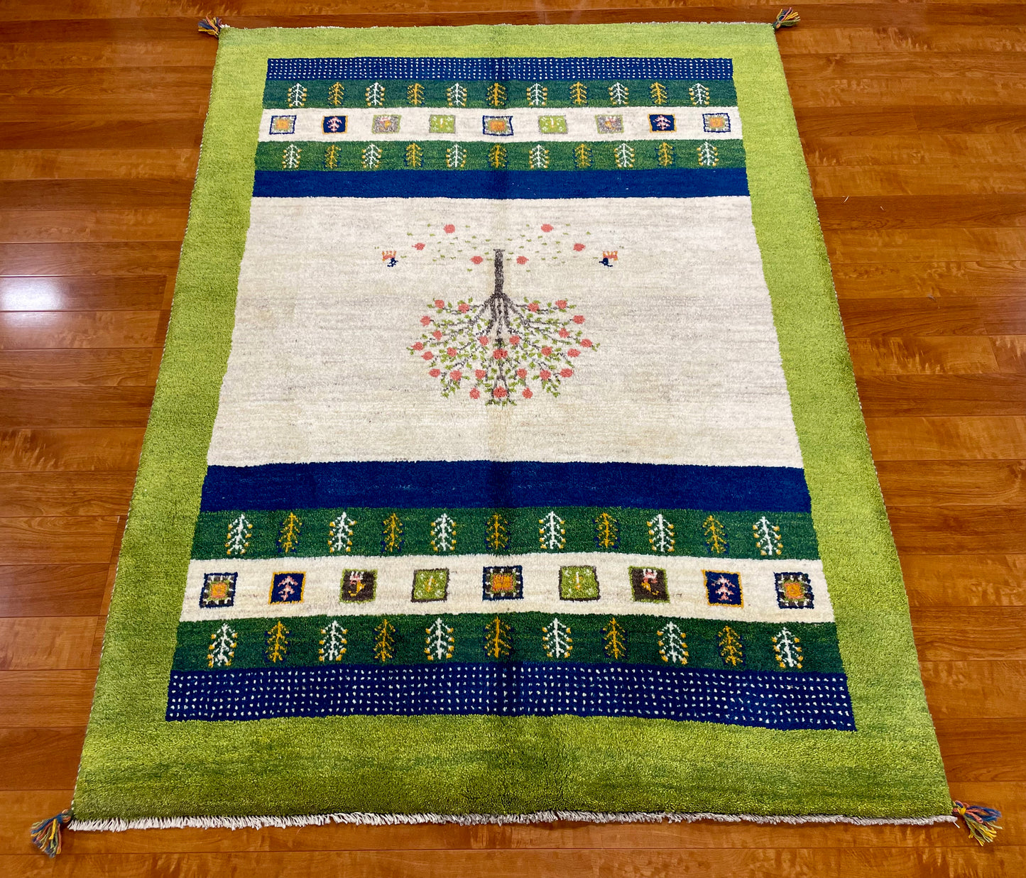 【オンライン限定】ギャッベ 198cm x 150cm RJ3846