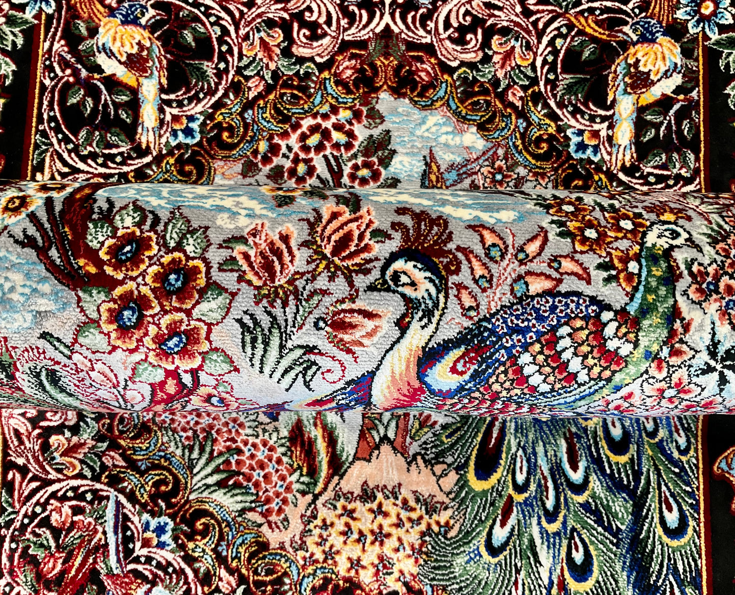 ペルシャンシルク 90cm x 60cm PS10564