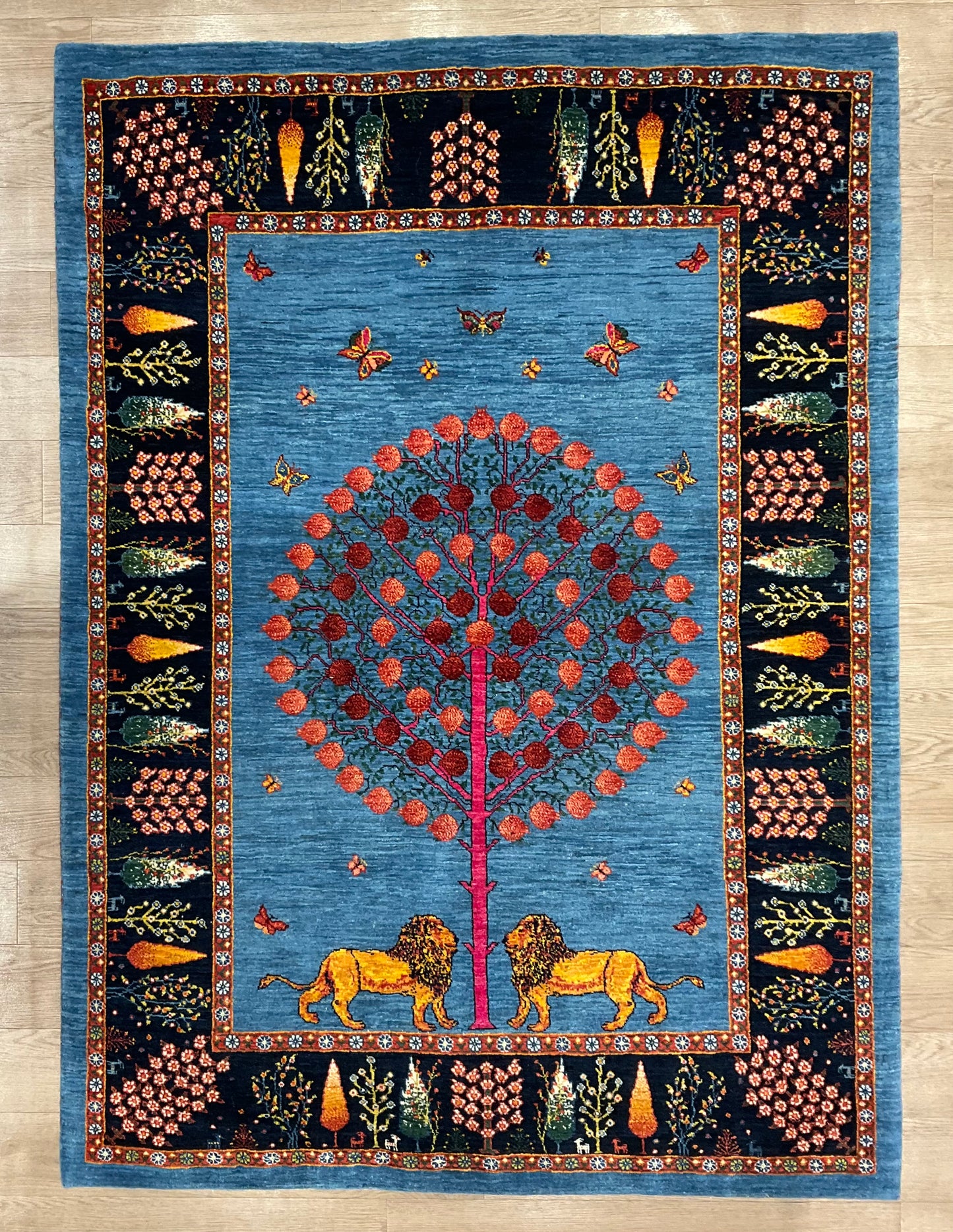 カシュクリギャッベ  210cm x 150cm RJ15633