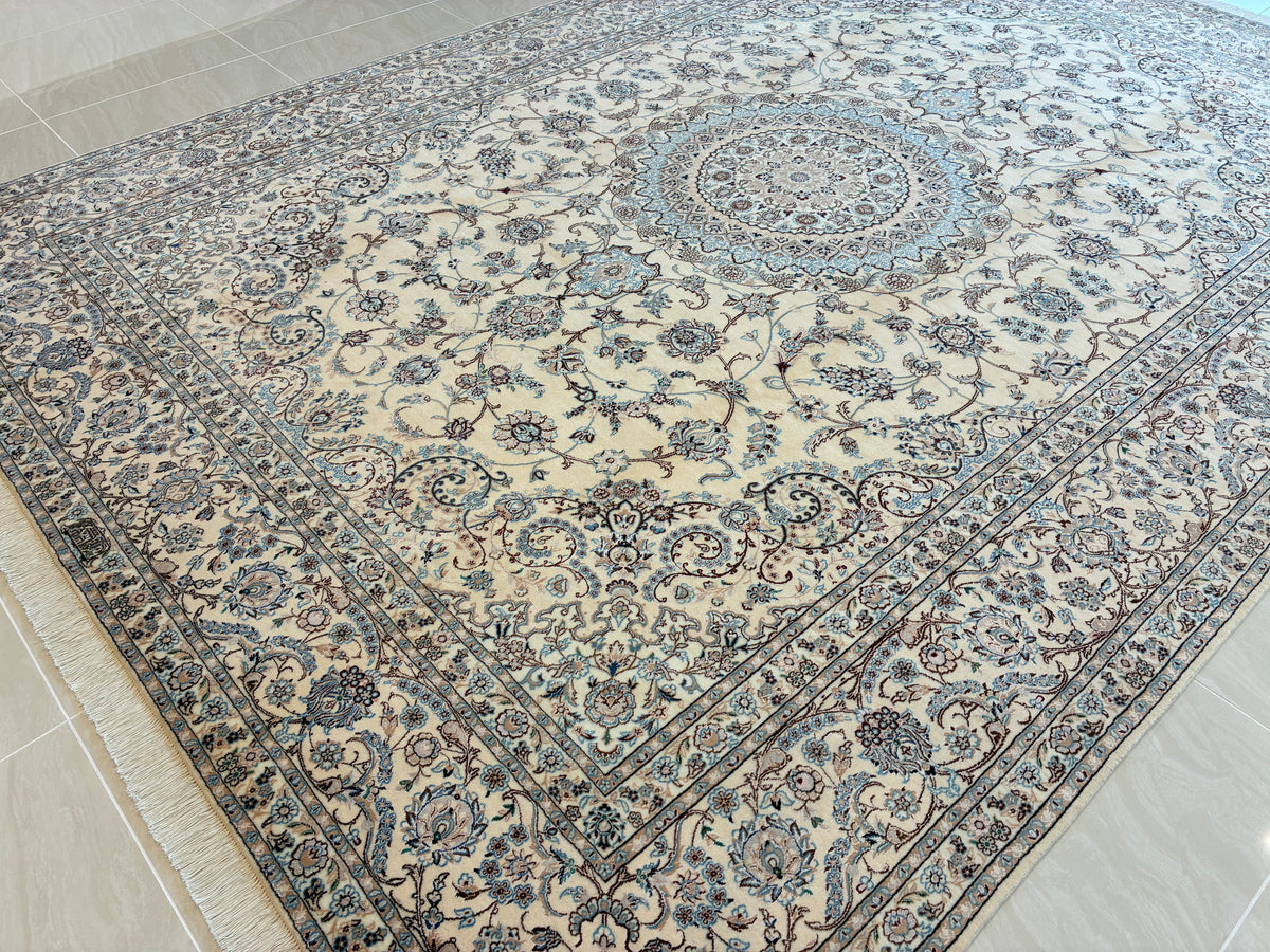 【千葉店】ナイン・シシラ ハビビアン工房 359cm x 257cm NT7591