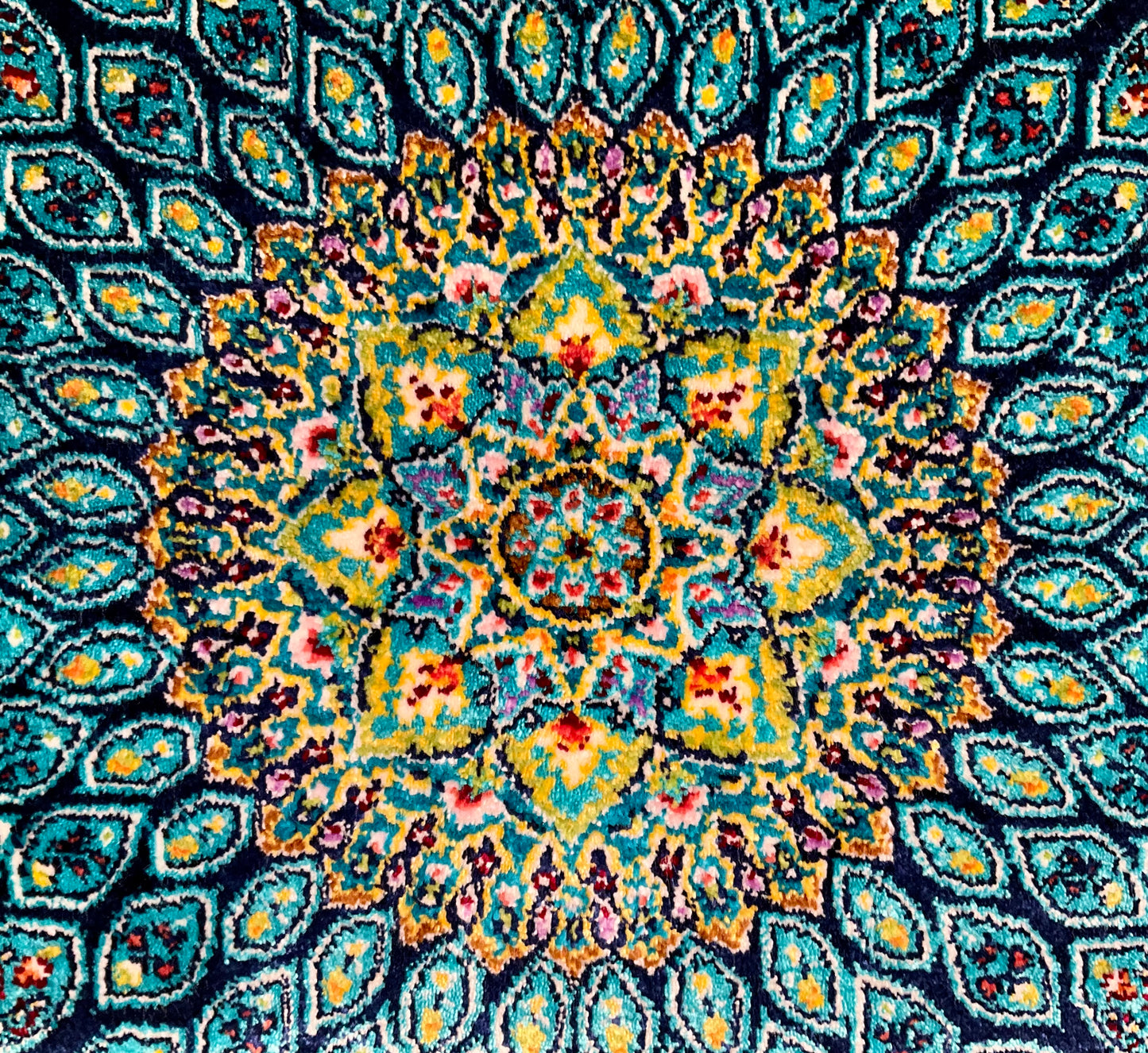 ペルシャンシルク 90cm x 60cm PS10914