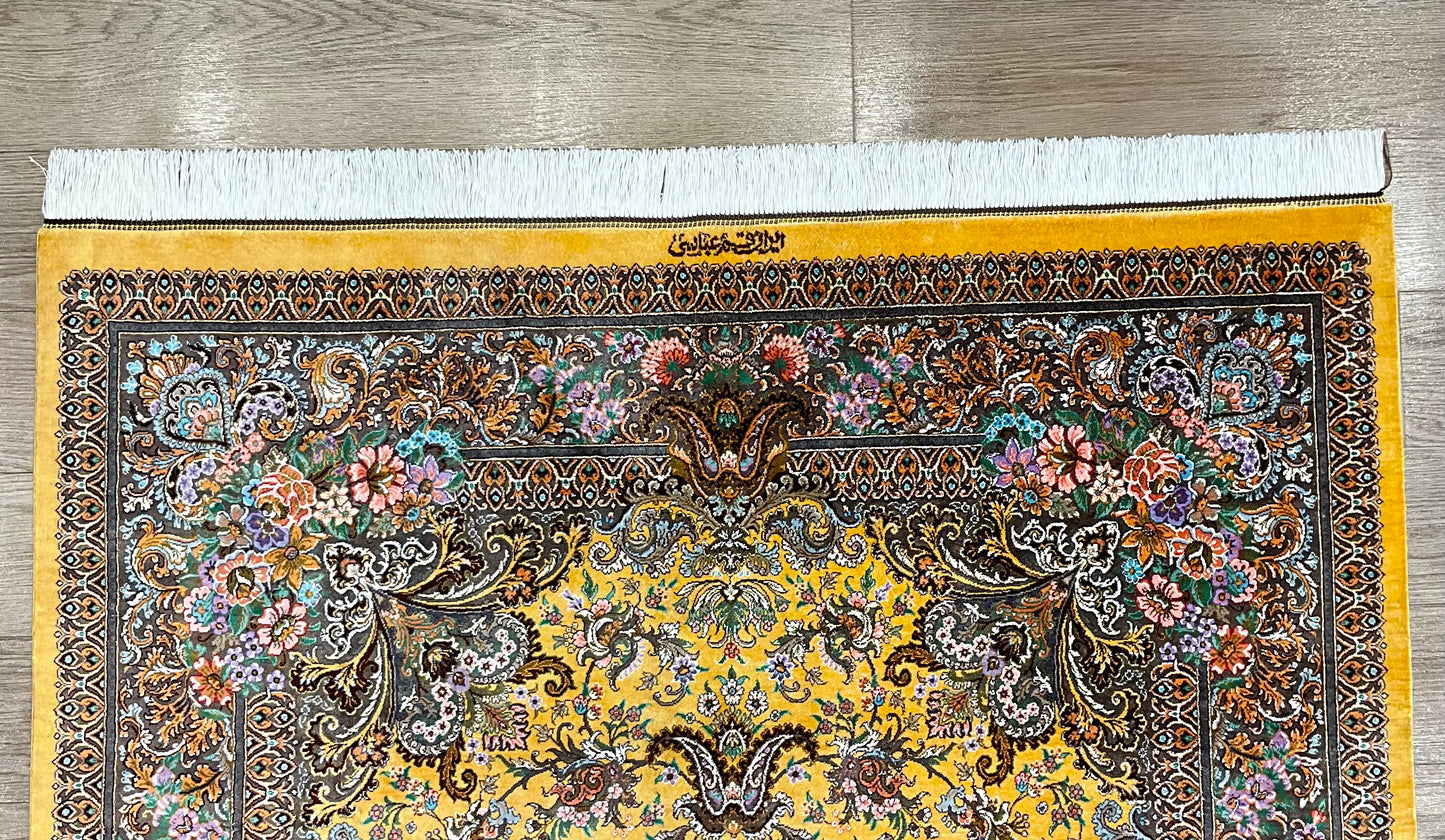 クム アッバースィ工房 205cm x 132cm PS3656