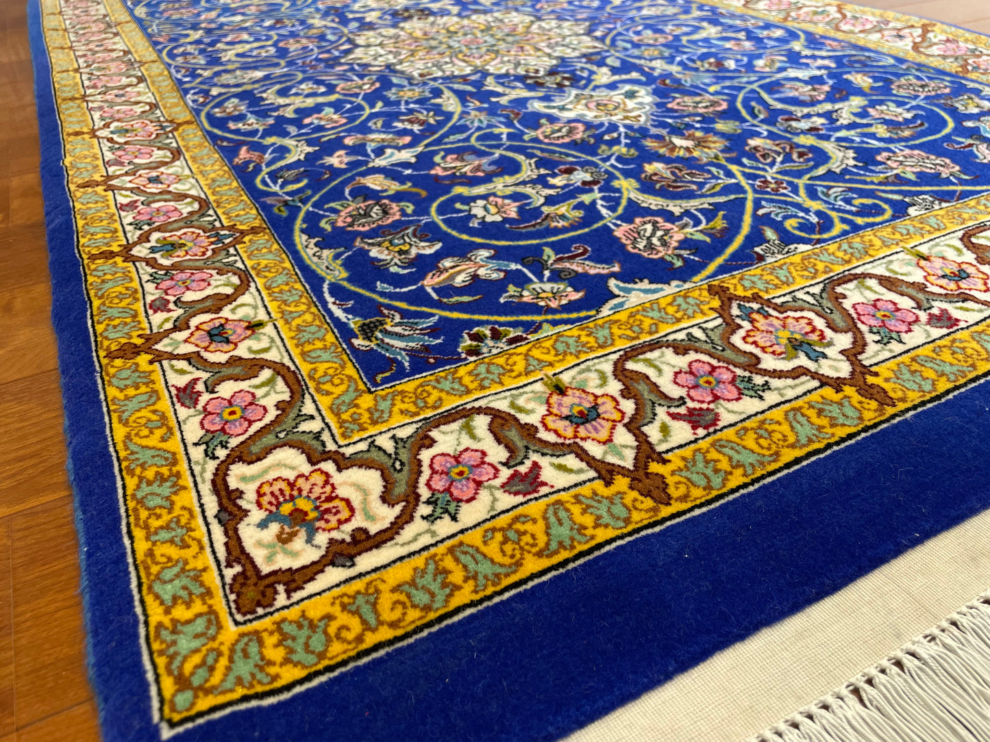 【オンライン限定】イスファハン シャッシャハーニ工房 143cm x 90cm A22610