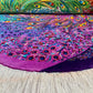クム バハラミ工房 117cm x 82cm(楕円形) PS9357