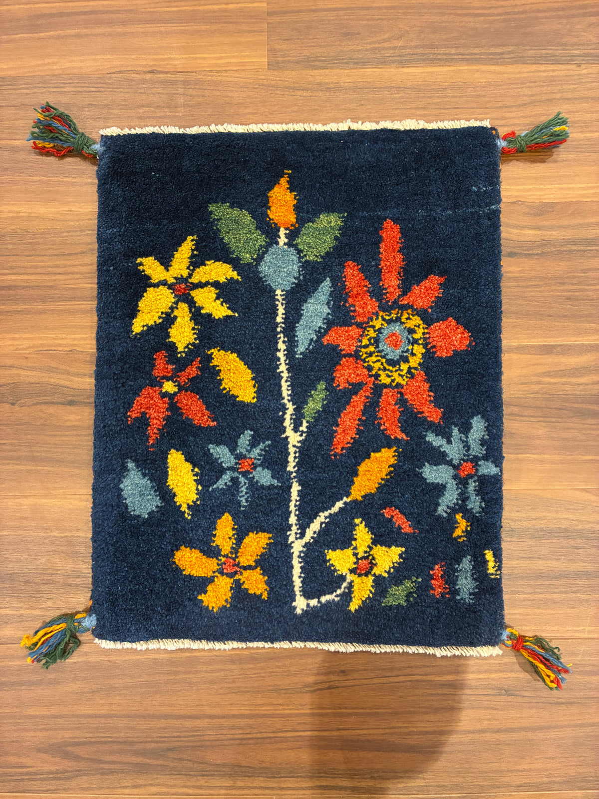 【千葉店】ギャッベ 53cm x 42cm NN20224